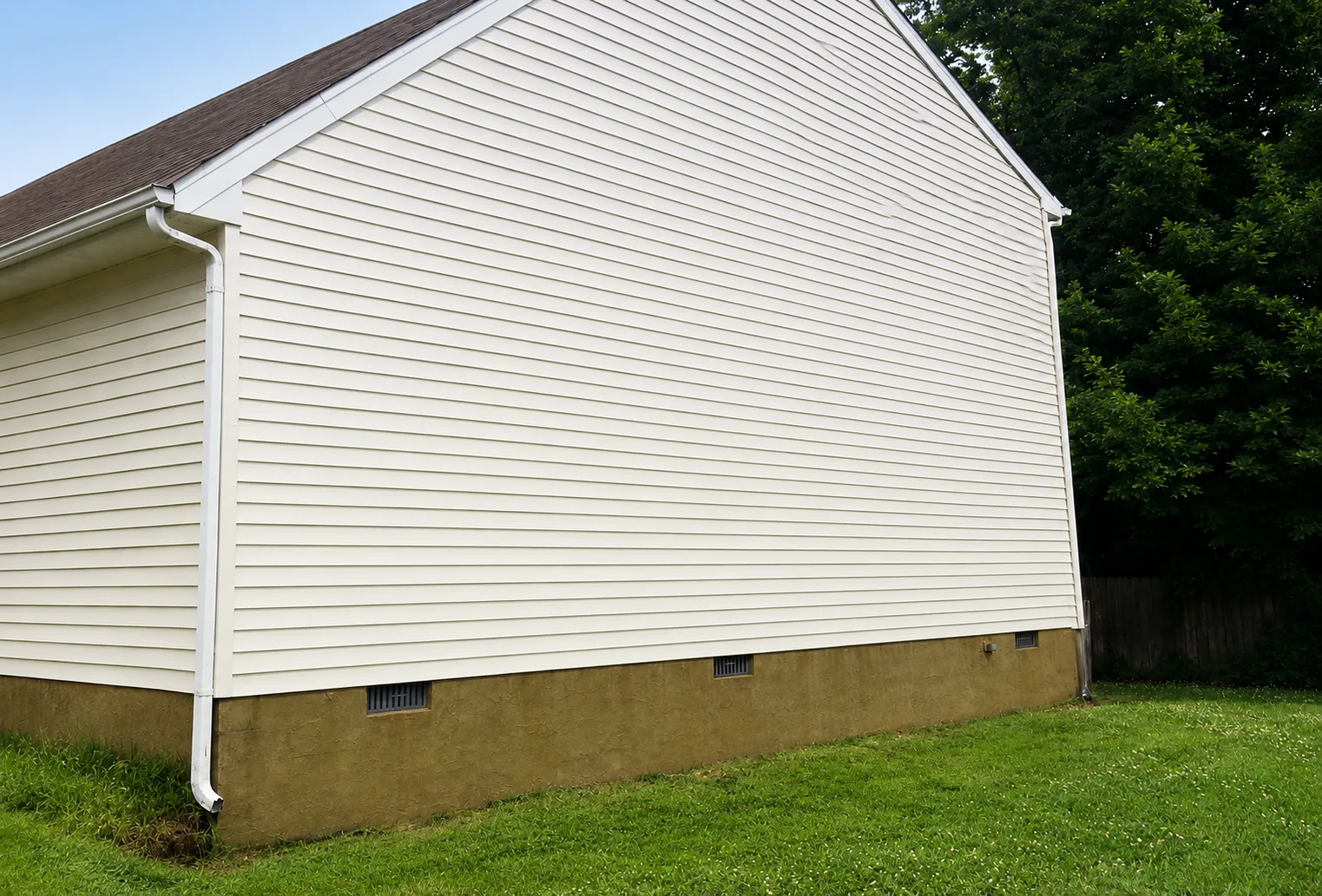 House after washing